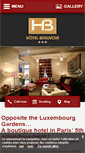 Mobile Screenshot of hotel-beauvoir.fr